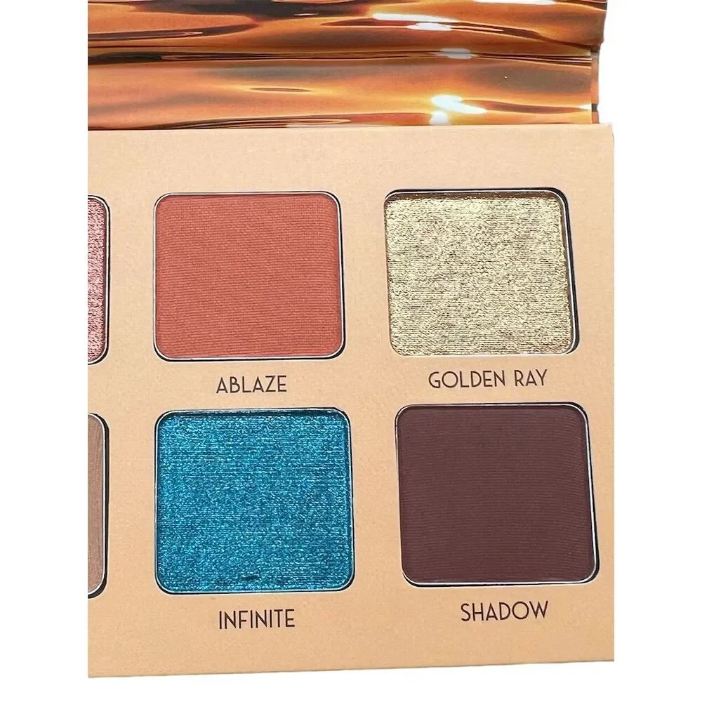 Beauty For Real Golden Hour Eyeshadow Palette Matte Blendable Compact